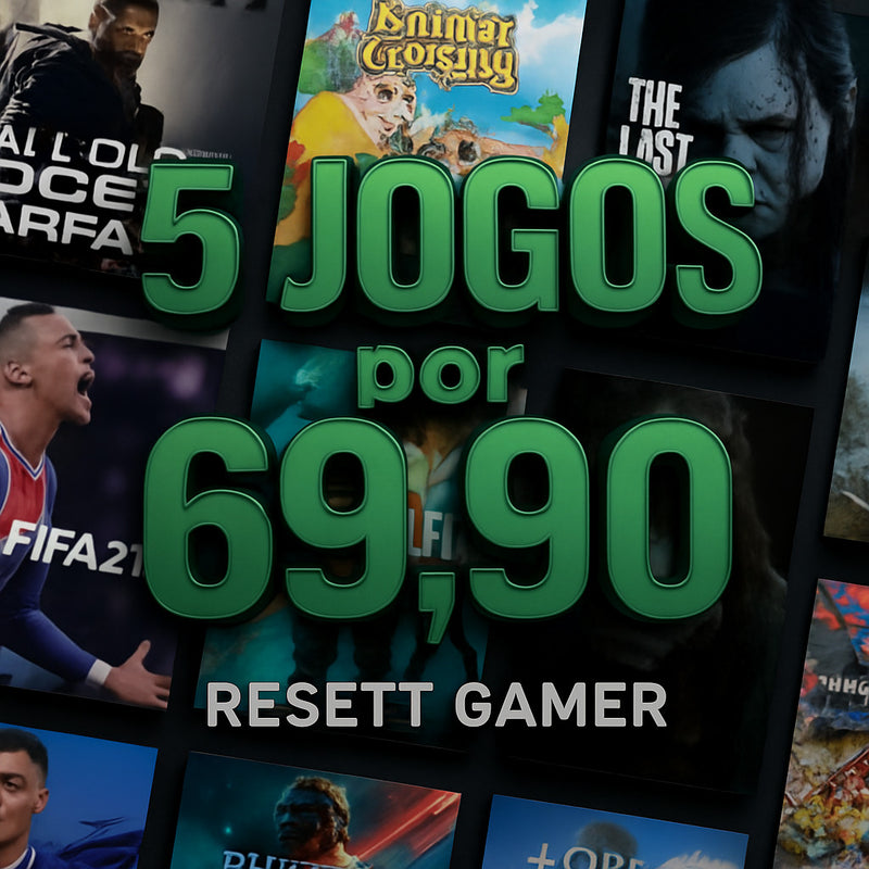 5 JOGOS POR 69,90 - COMBO